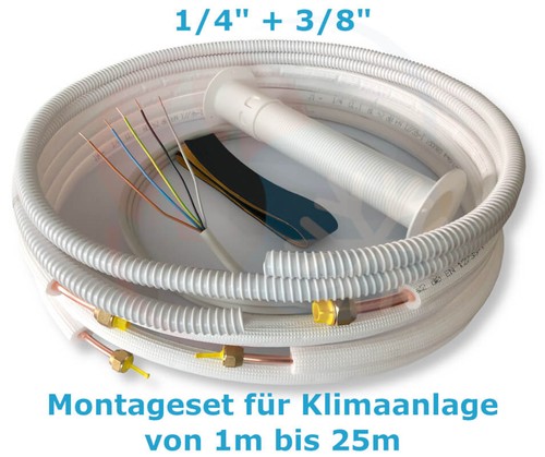 Montage set für klimaanlage - set,